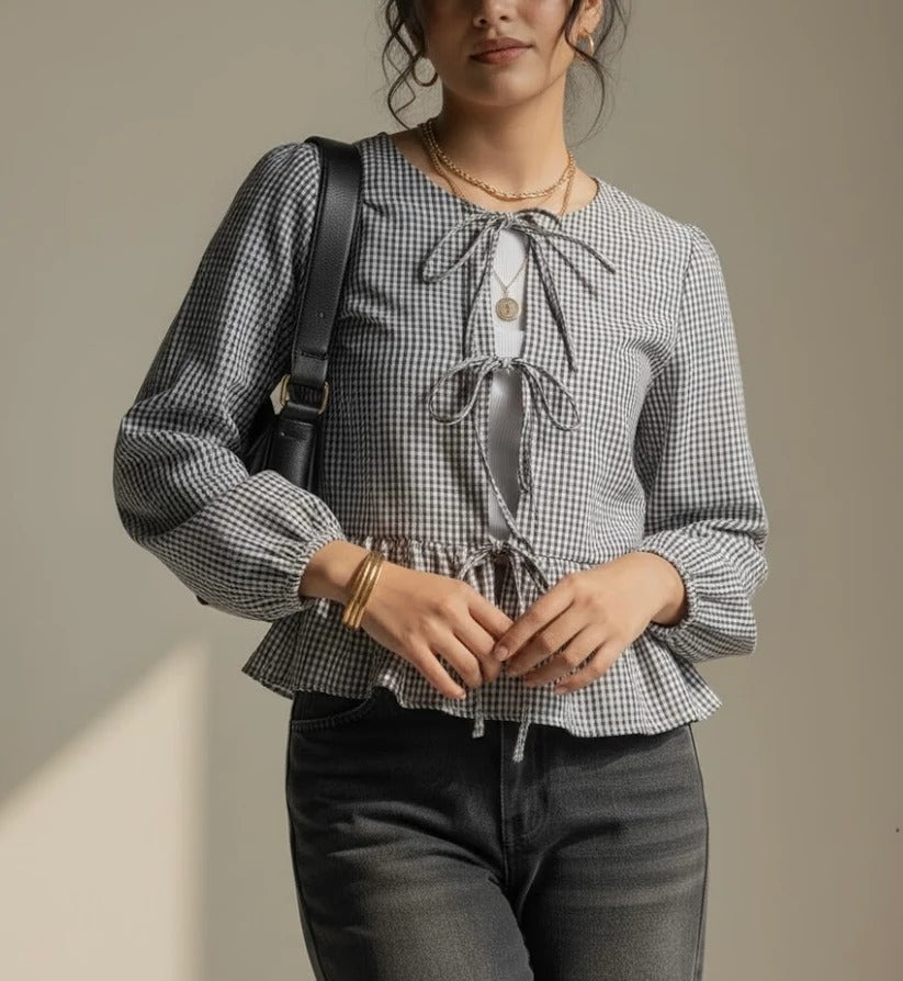 Luna Loose Fit Round Neck Top