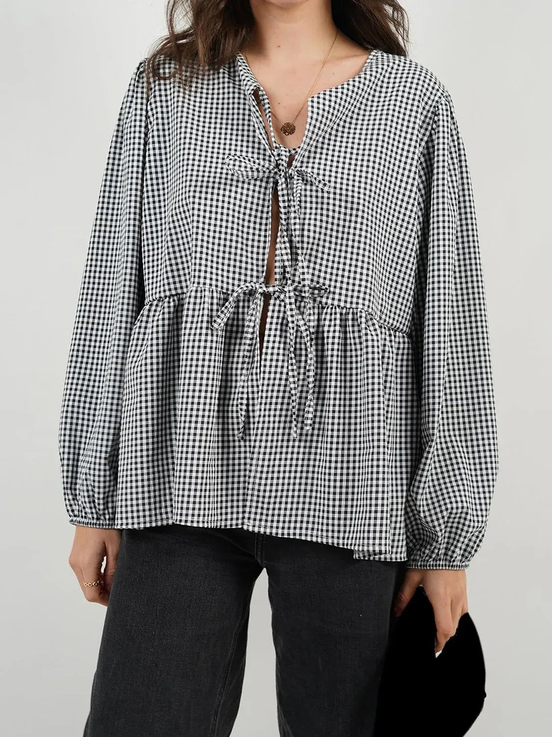 Luna Loose Fit Round Neck Top